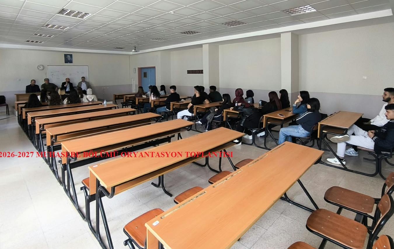 MUHASEBE BÖLÜMÜ ORYANTASYON TOPLANTISI 2026